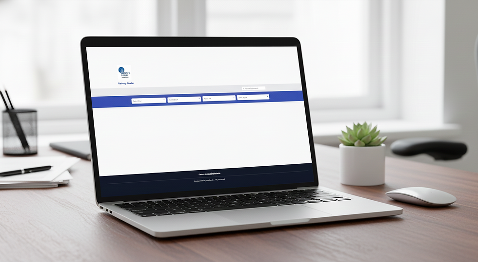 Automotive catalog lookup software displayed on a desktop workstation