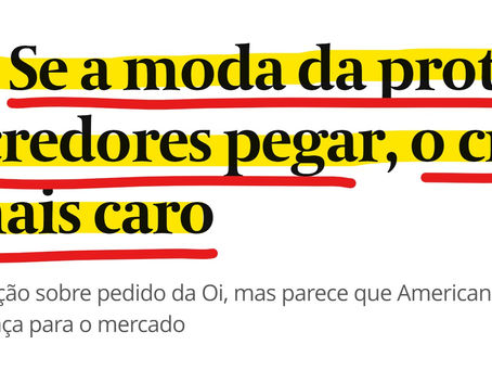 A PRÉ RECUPERAÇÃO JUDICIAL! Era só o que faltava ...