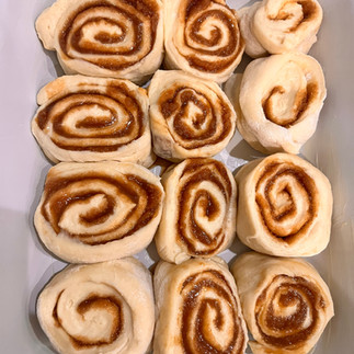 homemade sourdough cinnamon rolls