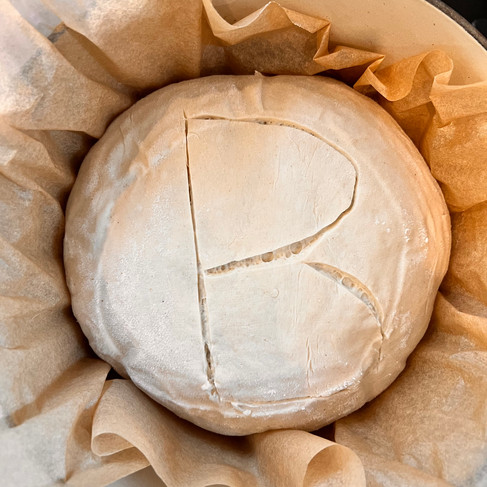 sourdough starter - weird scoring