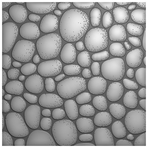 3D Embossing Folder Pebble Dash Funky Fossil Designs