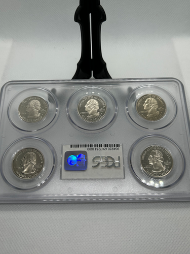 2003 S PCGS PR69 DCAM Clad Quarter Proof Set Single Holder | The