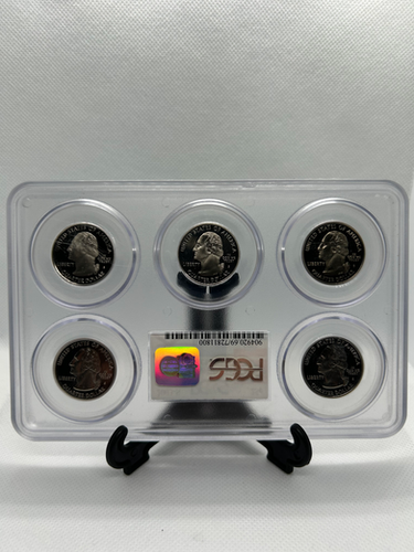 2003 S PCGS PR69 DCAM Clad Quarter Proof Set Single Holder | The