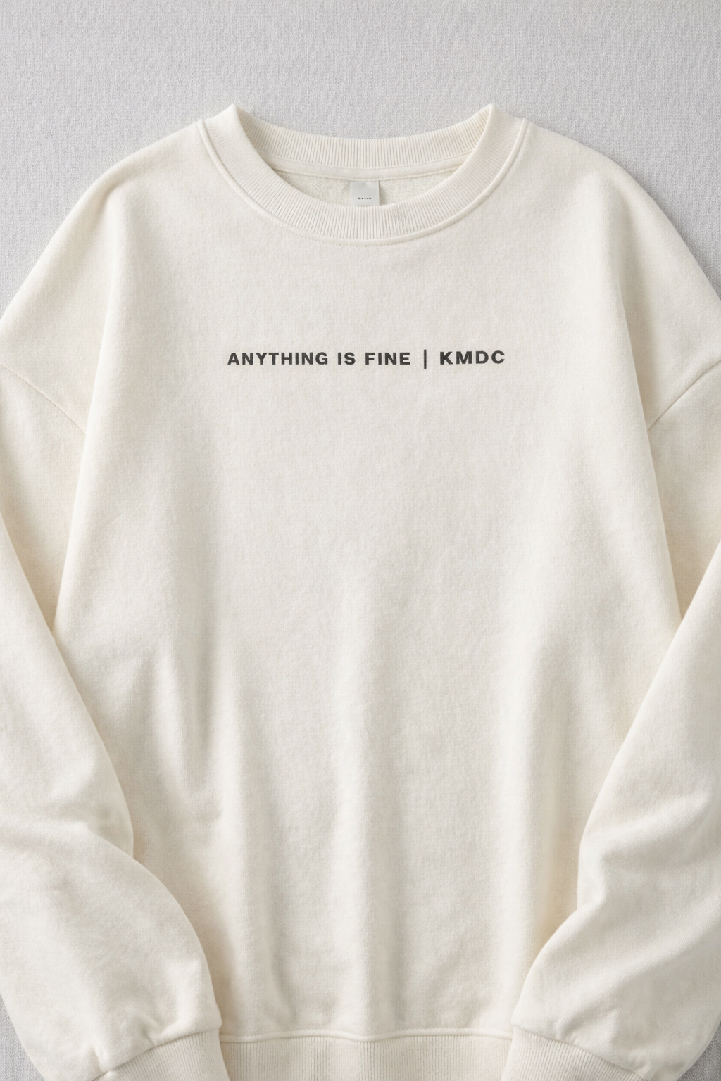 KMDC OFFICIAL DANCE SHIRTS | ANYTHING IS FINE | Long Sleeve & Loose Fit