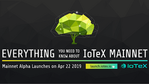 Everything You Need to Know About IoTeX Mainnet Alpha
