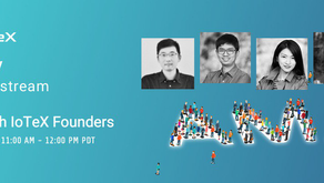 IoTeX AMA Livestream w/ Founders — October 22/19