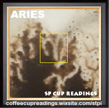 Coffee cup symbols Aries zodiac