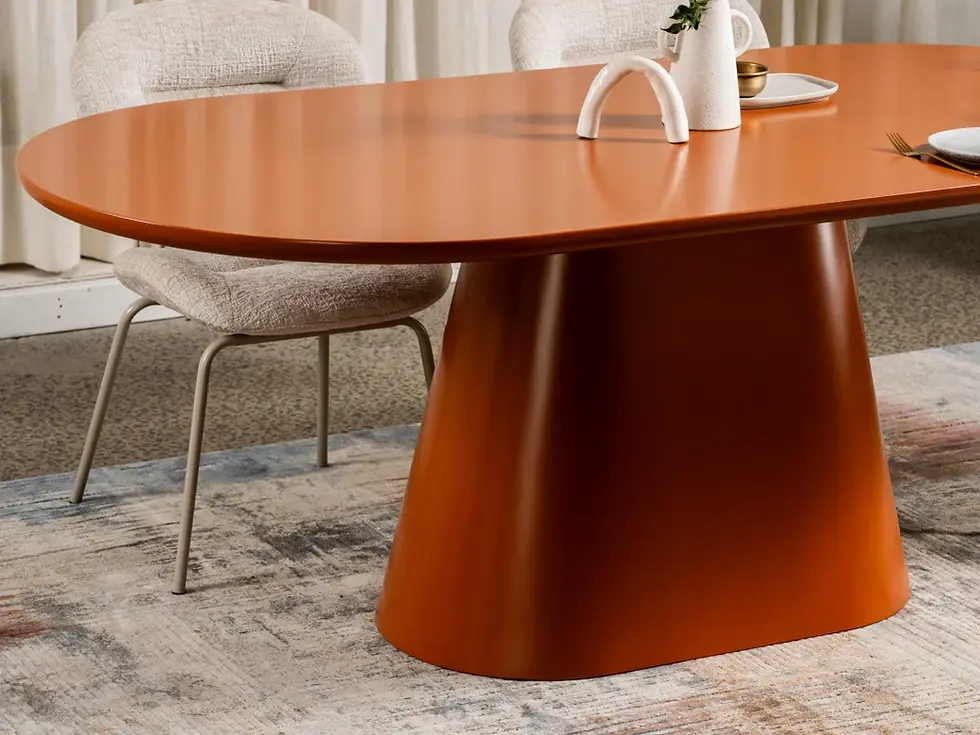 Thumbnail: Valencia Dining Table in Citrus & Putty