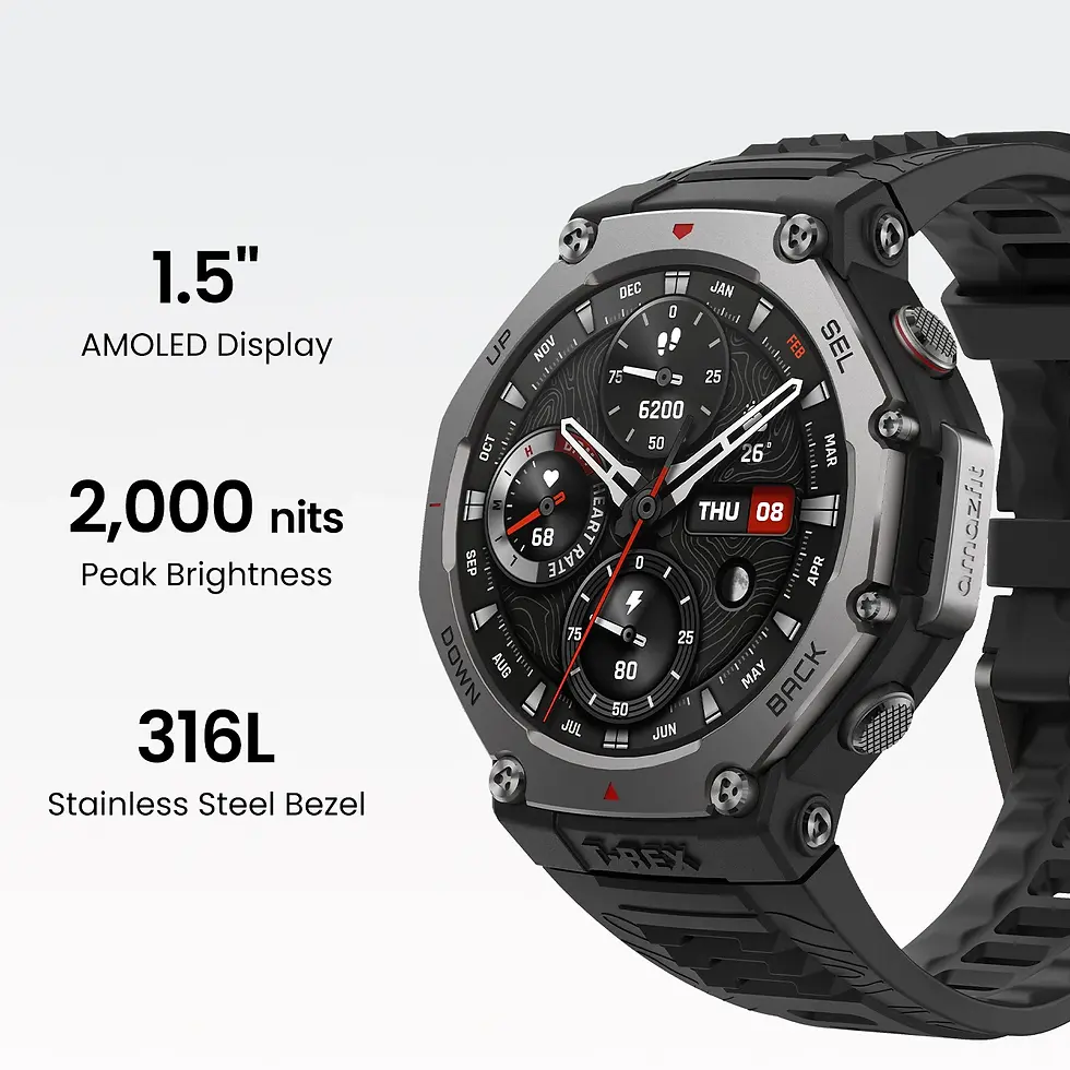 Thumbnail: Amazfit T-Rex 3 Smartwatch (48mm AMOLED)