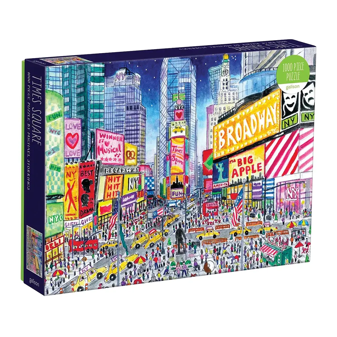 Galison Times Square Puzzle - 1000pcs