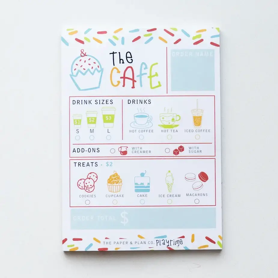 Cafe Playtime Pad