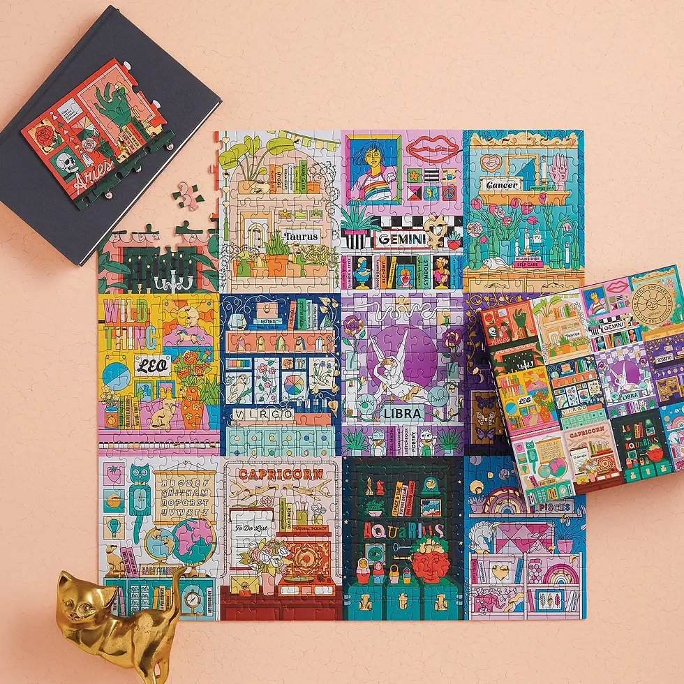 Thumbnail: House of Astrology 500 pcs Foil Puzzle