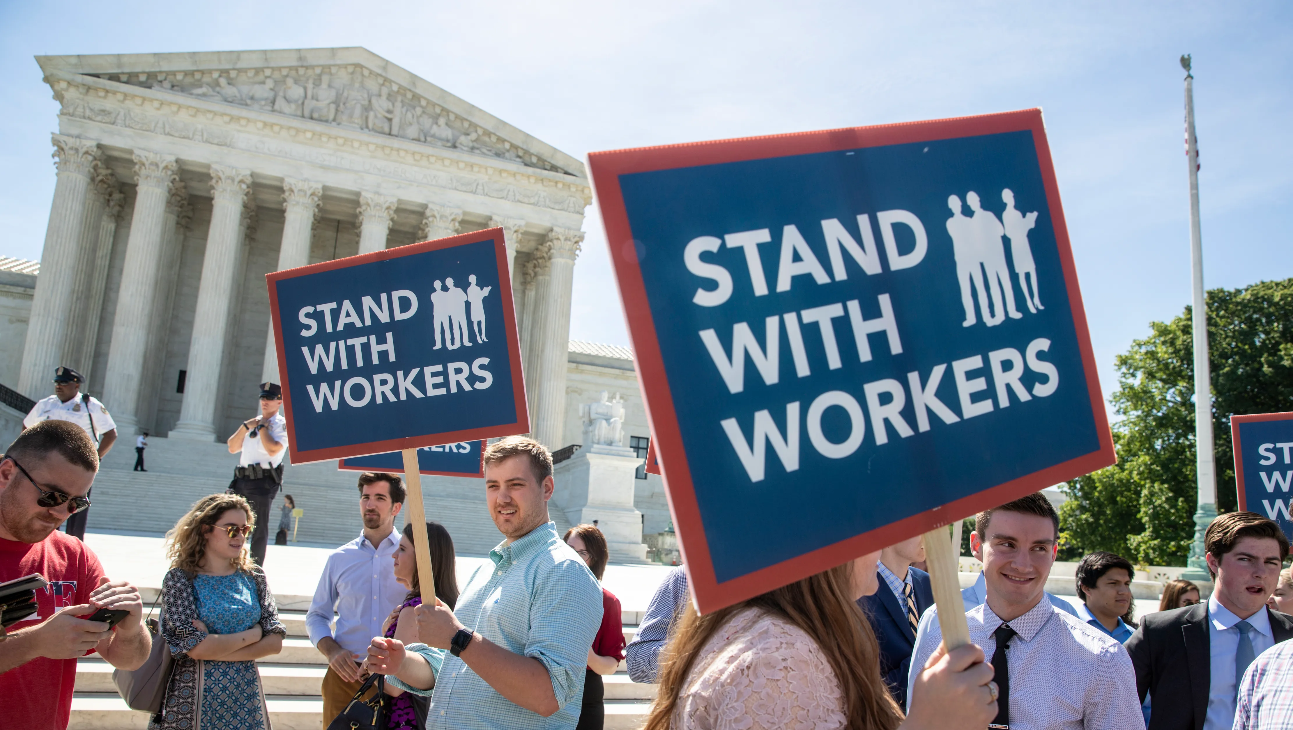 Unions are here to help employees get what they deserve by fighting for the Workers, not the corporation.