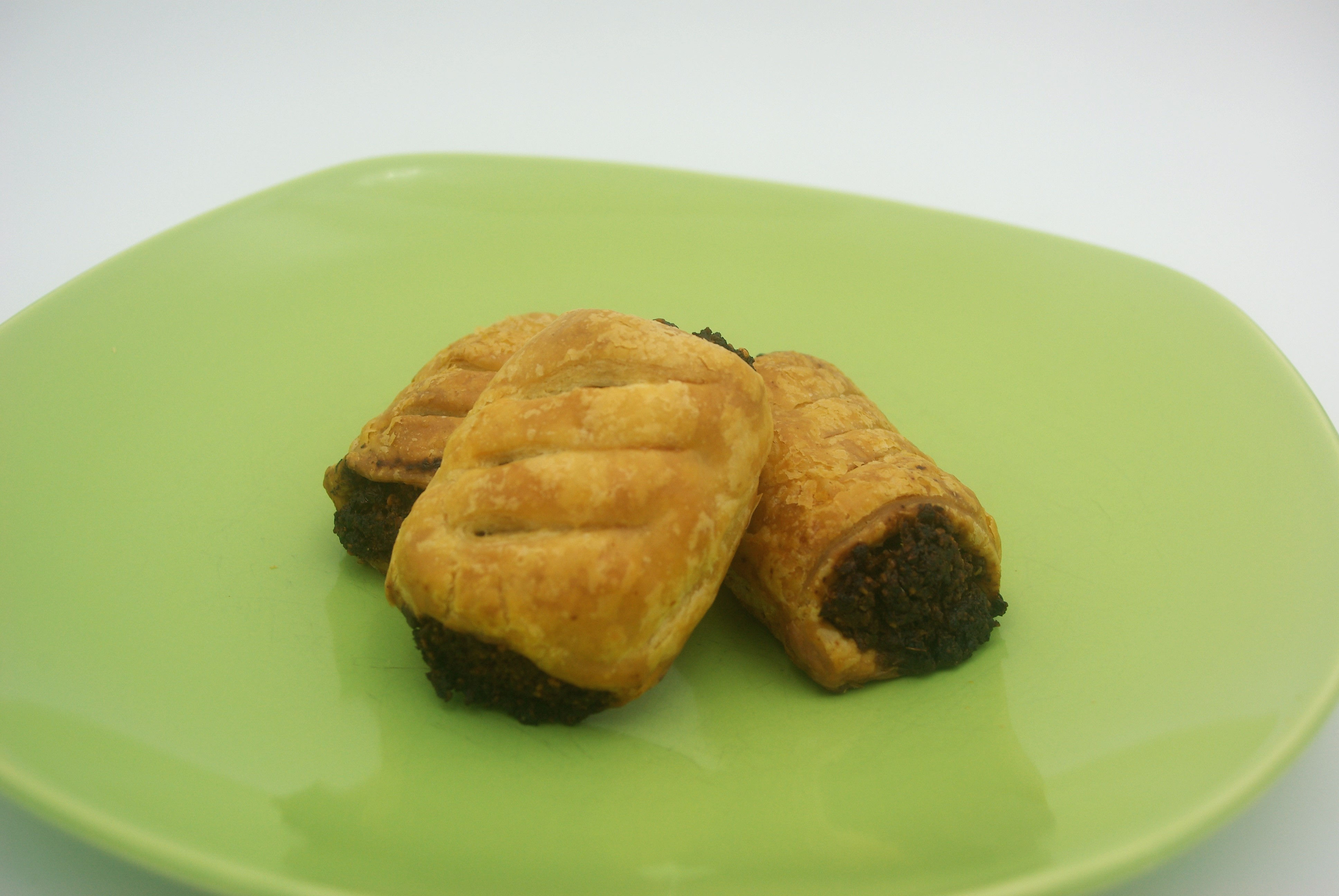 Mushroom and Walnut Sausage Roll