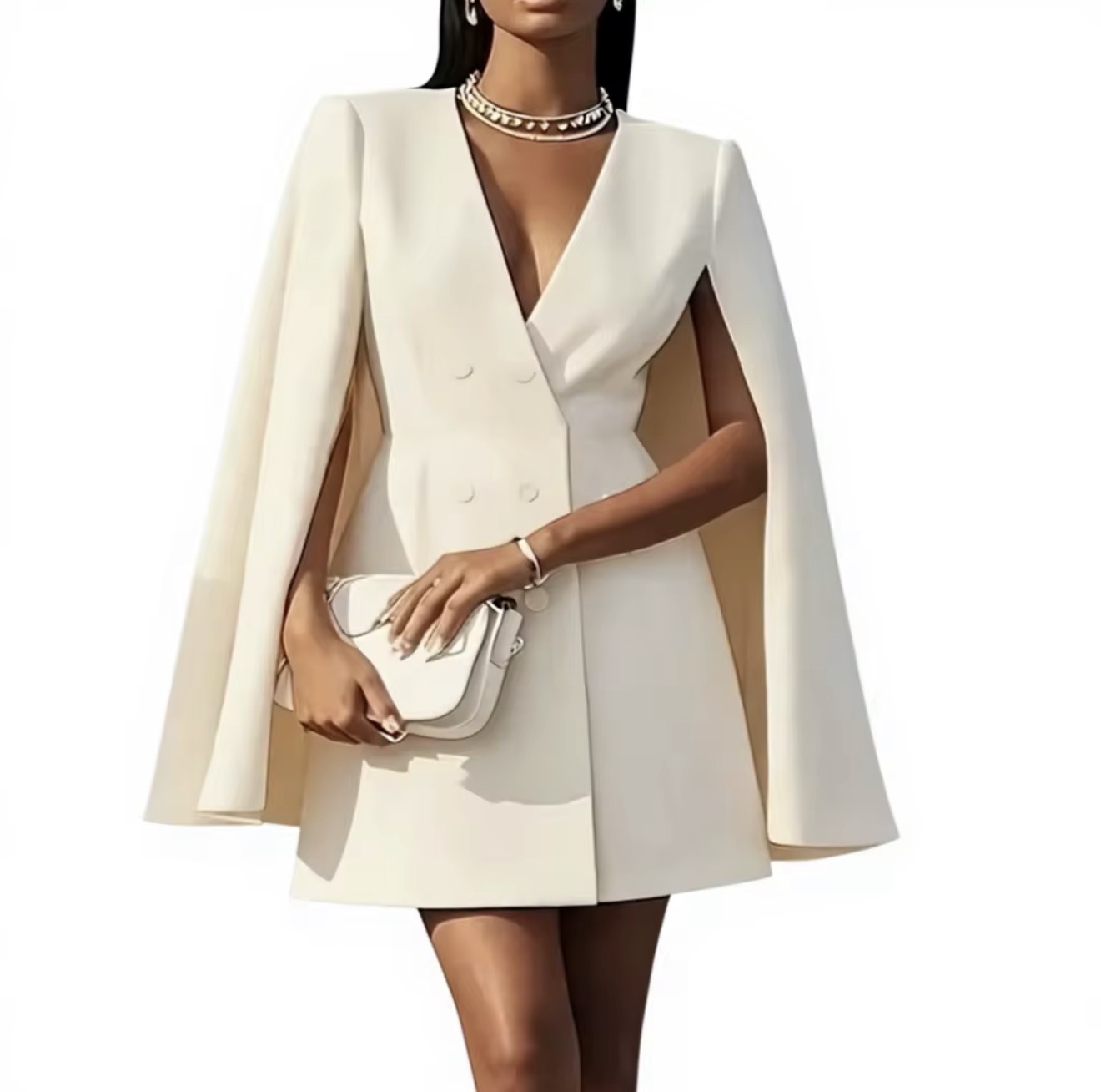 Tenue blanche avec accessoires