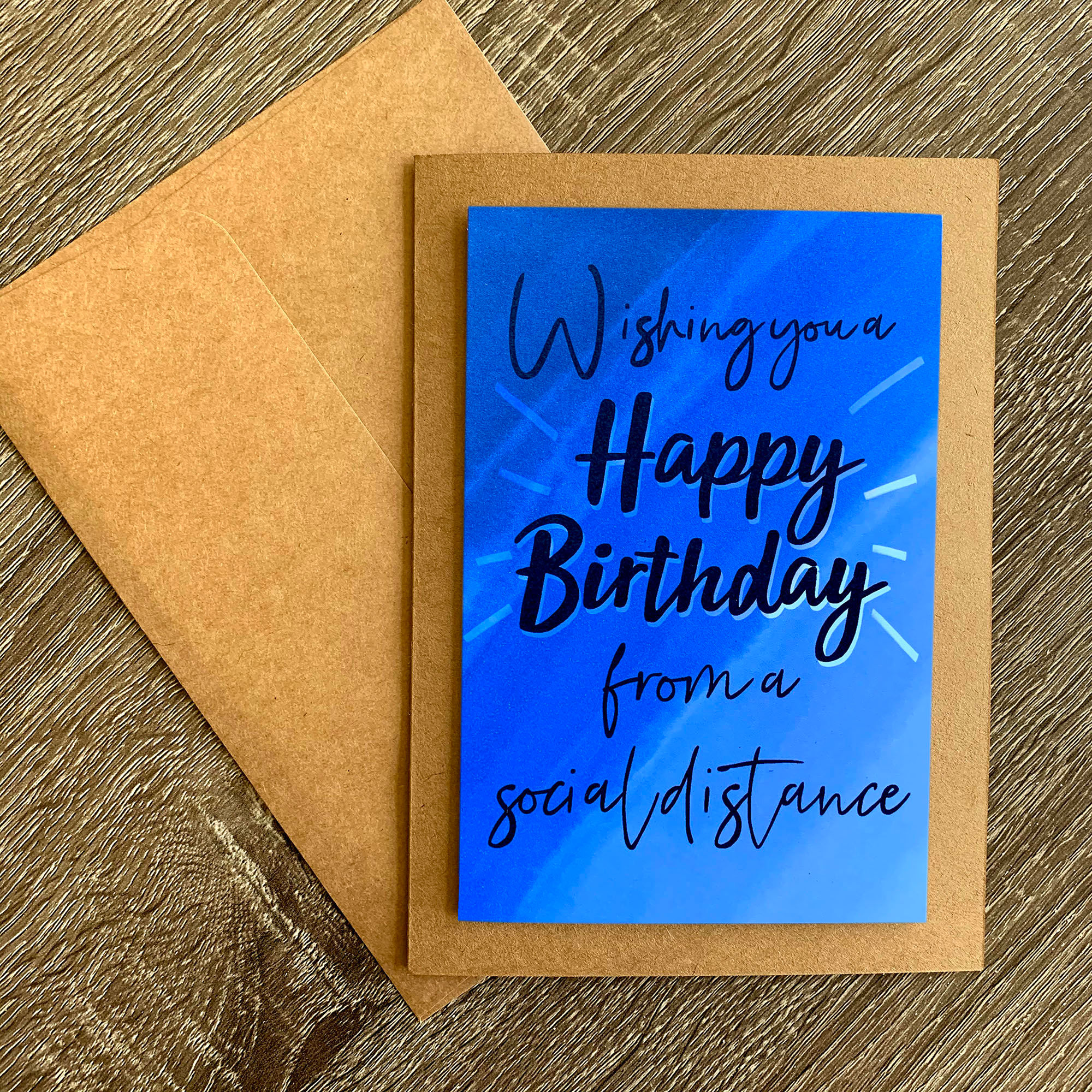 Social Distance  Birthday