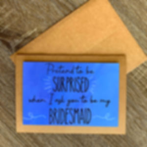 Bridesmaid Proposal