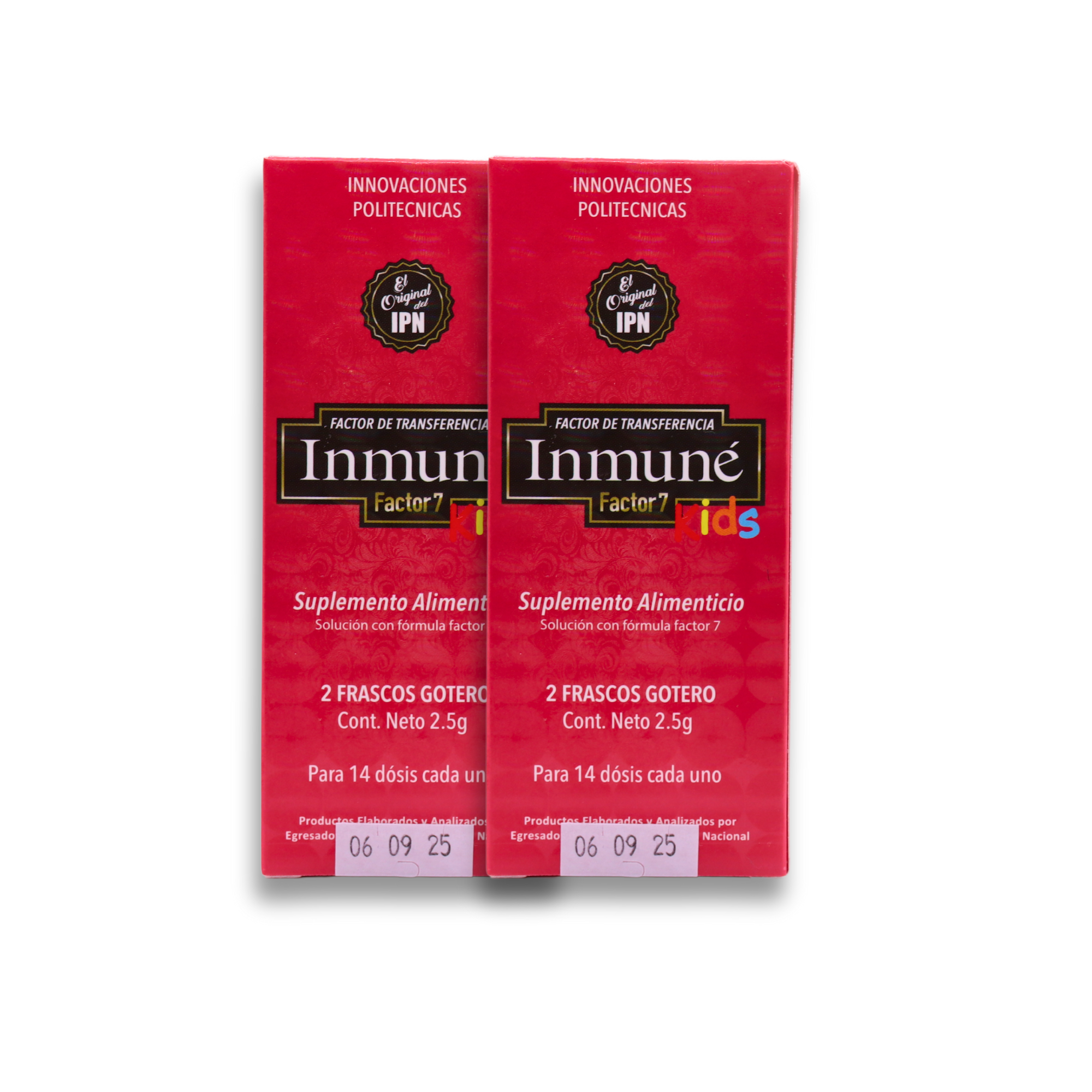 2X Factor de Transferencia Gotero Sublingual Kids