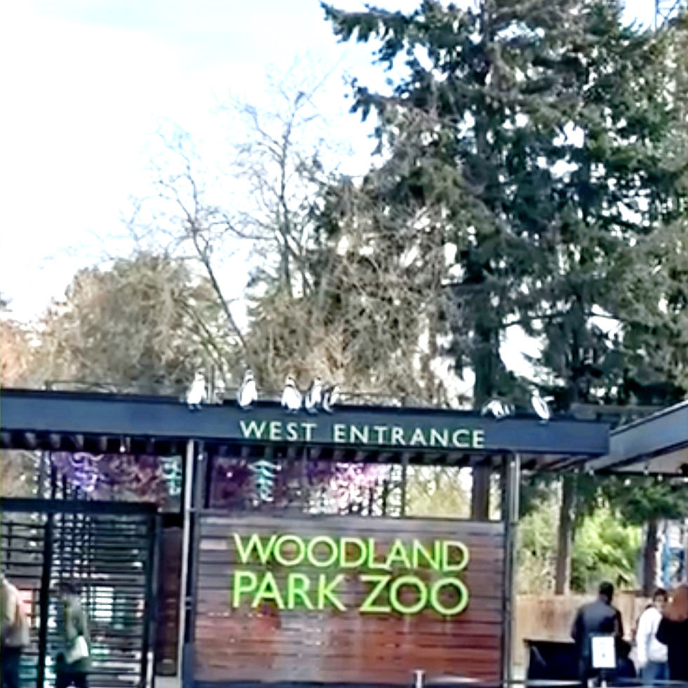 West Entrance of Woodland Park Zoo