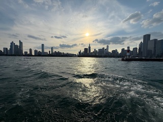 skyline from the cruise