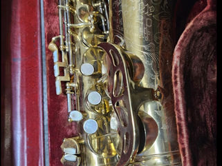 1949 King Super 20 Alto, Full pearls and solid silver neck