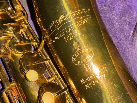 1925 Selmer Modele 22 Alto - Gold Plate