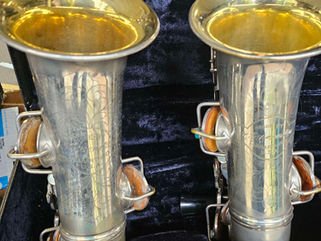 Picked a pair of Chu Berry's - Conn Alto Saxophones