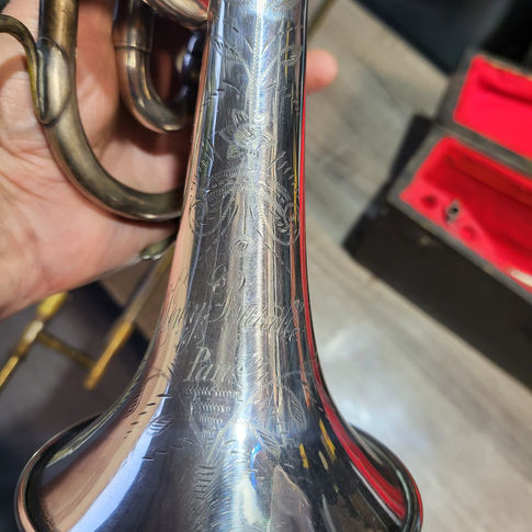 1890s Henry Pourcelle Cornet