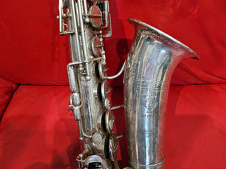 1929 Selmer Alto - Large Bore in Silver Plate