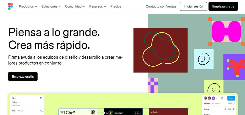Figma registro UX UI