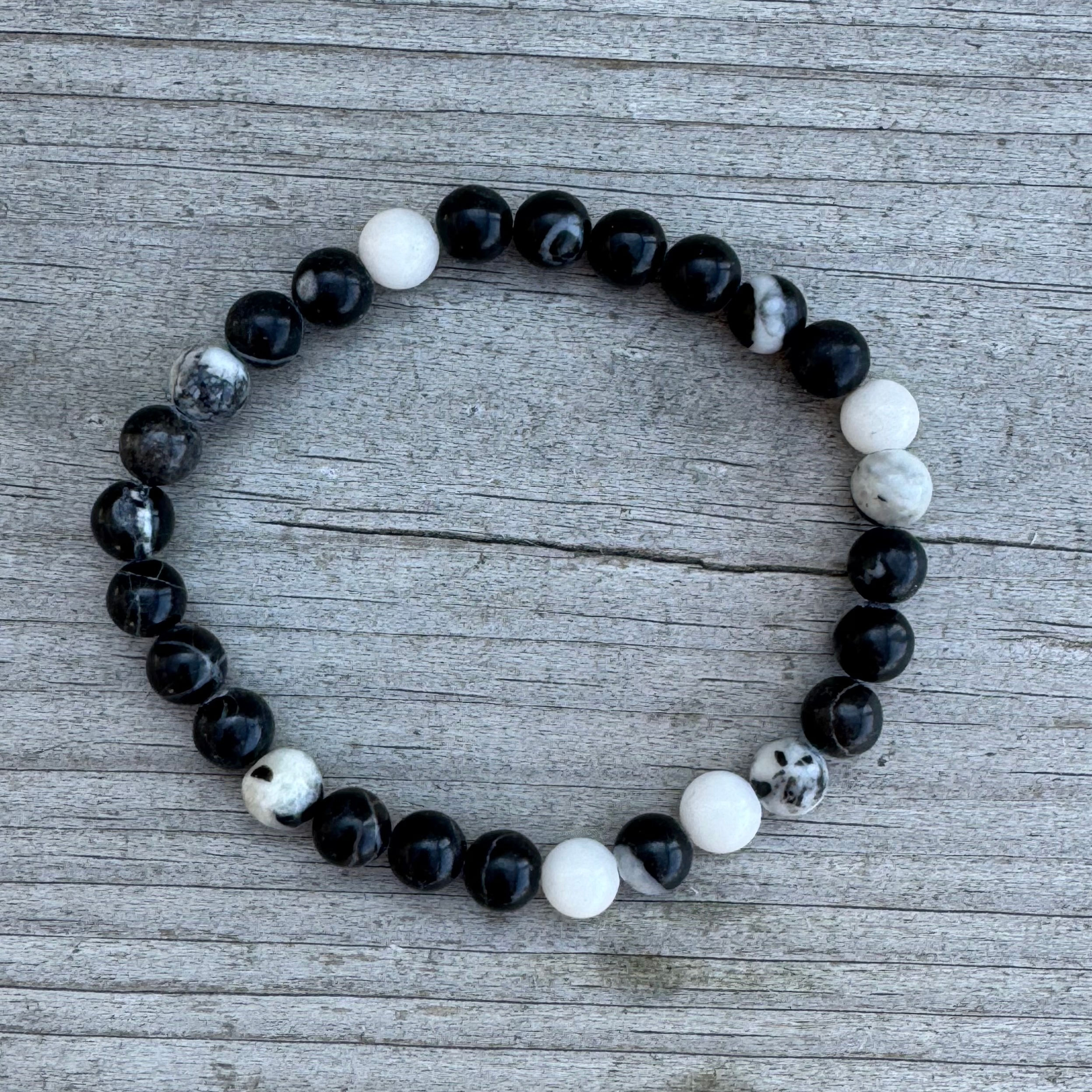 Zebrajaspis armband 6mm