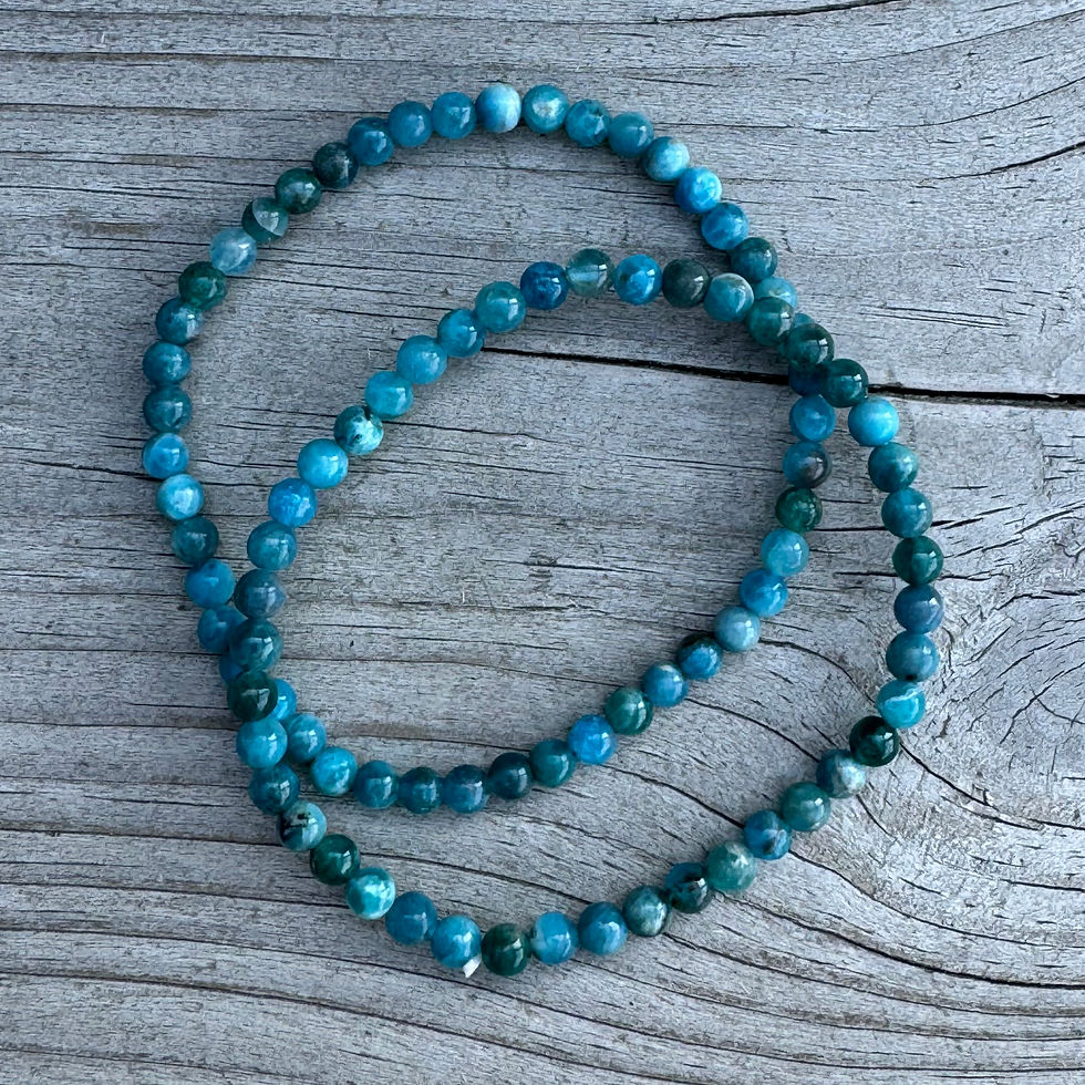 Miniatyrbild: Apatit armband 4mm