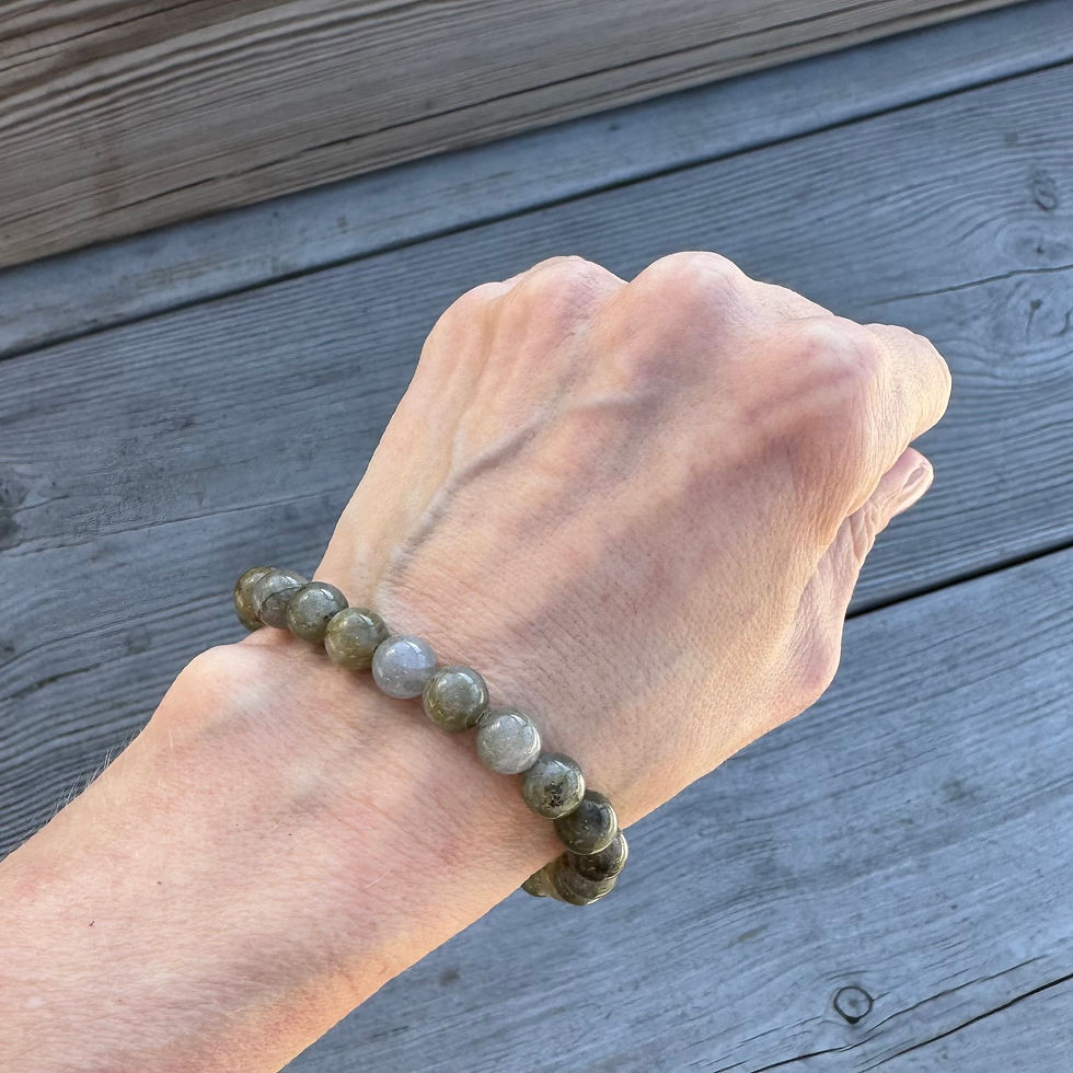 Miniatyrbild: Labradorit  Armband 8mm