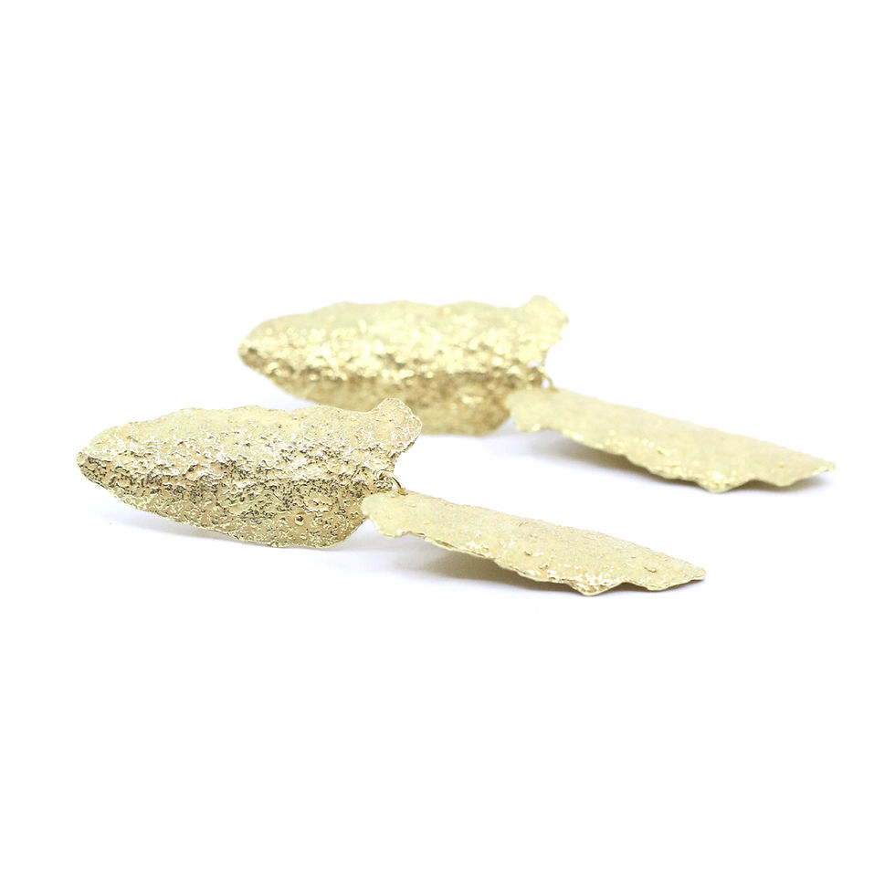 Thumbnail: Good Vibes Earrings in 18k Gold