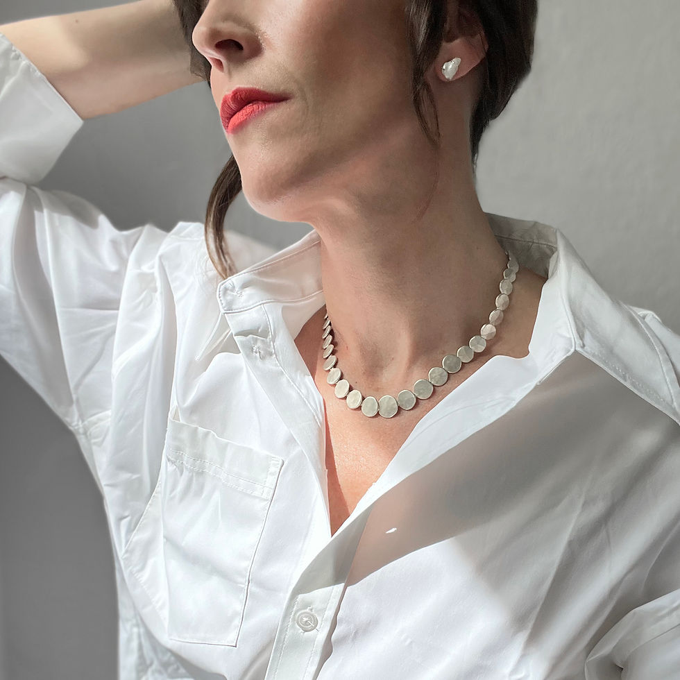 Thumbnail: Faceted Link Necklace