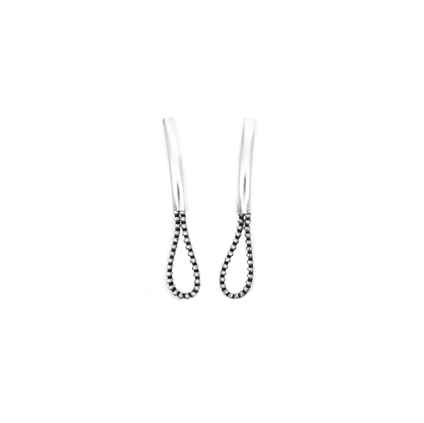 Dew Drop Zipper Earrings