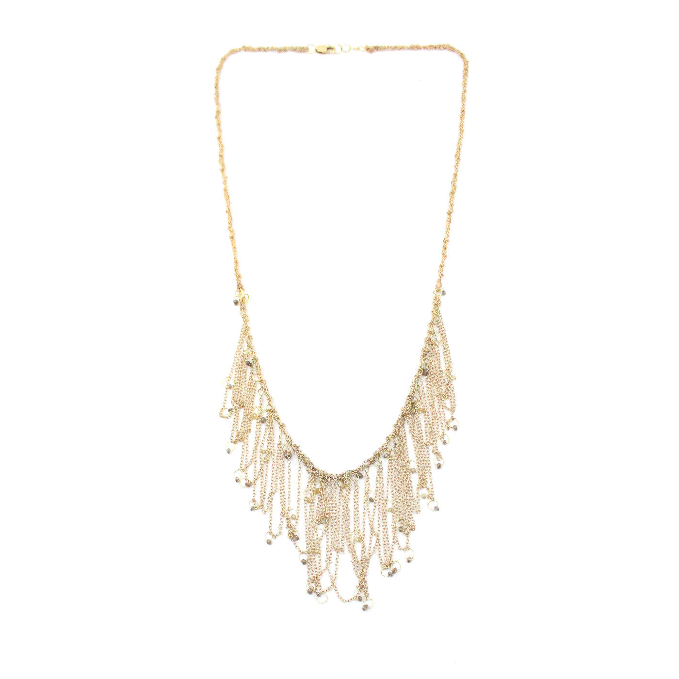 Layered Gold & Diamond Necklace