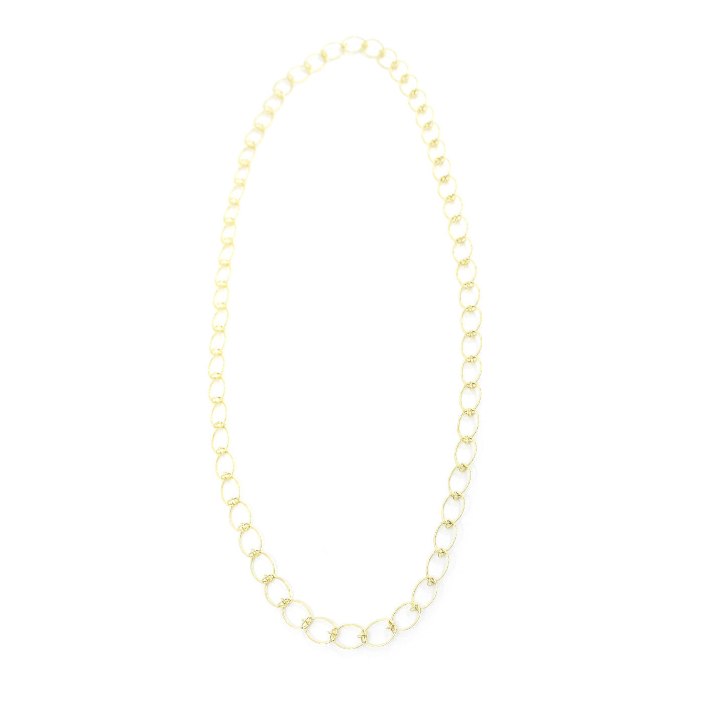 Gold Hand Fabricated Chain