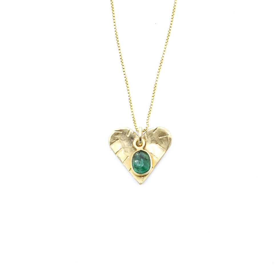 Thumbnail: Emerald Heart Pendant