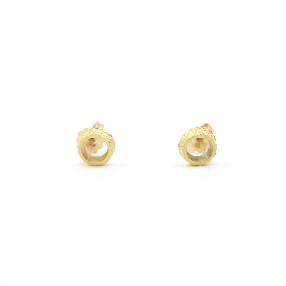 Thumbnail: Small Open Circle sand Post Earrings