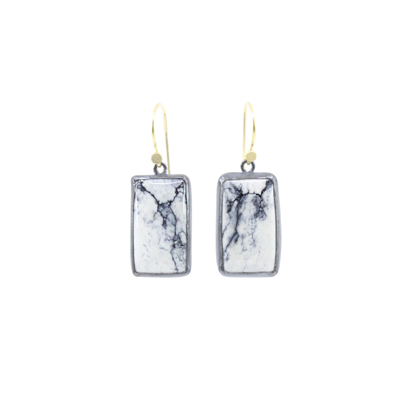 Ivory Hills Variscite Earrings