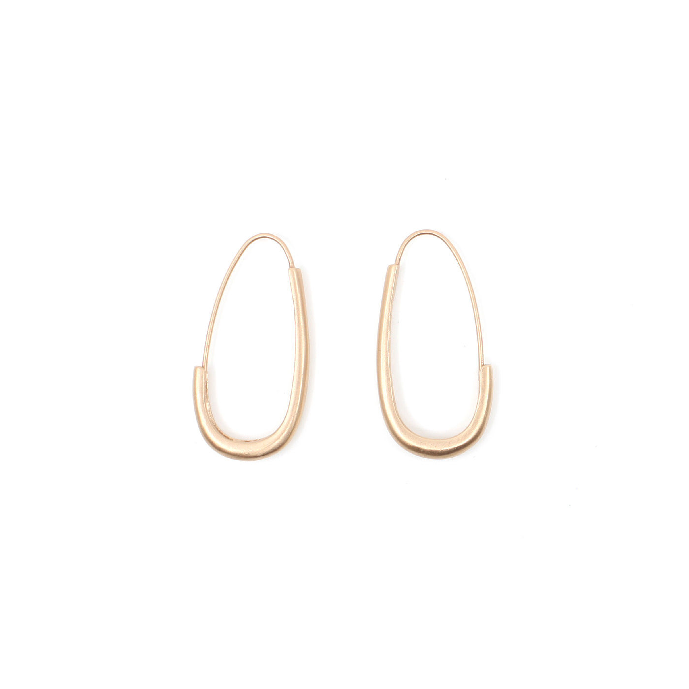 Oval Katachi Hoops