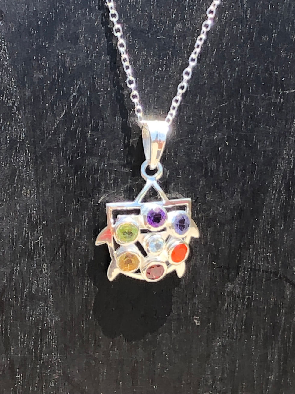 Thumbnail: Turtle Chakra 925 Silver Pendant