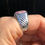 Thumbnail: Rhodochrosite 925 Silver Men’s Ring – Size 10