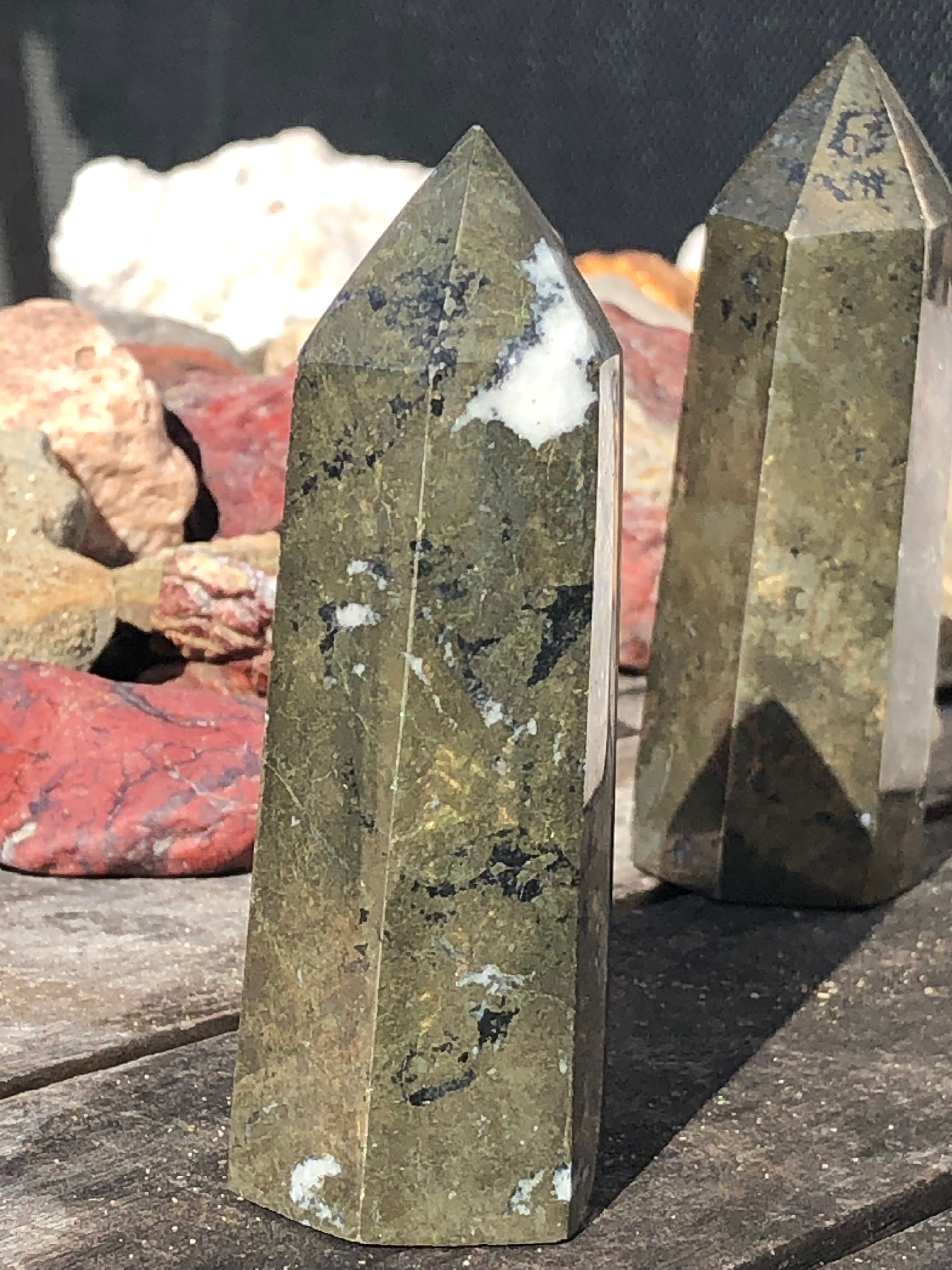 Pyrite TOWER Quality New