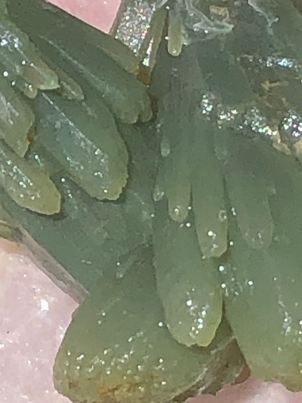 Thumbnail: RARE Serifos Leaf Green Quartz Prase