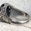 Thumbnail: Black Onyx Designer 925 Ring Size 12 Mens