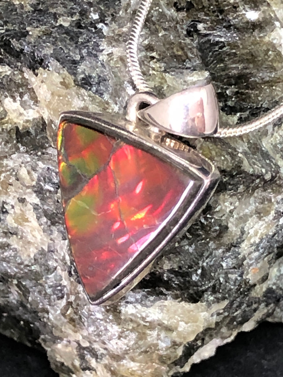 Thumbnail: Ammolite Pendant