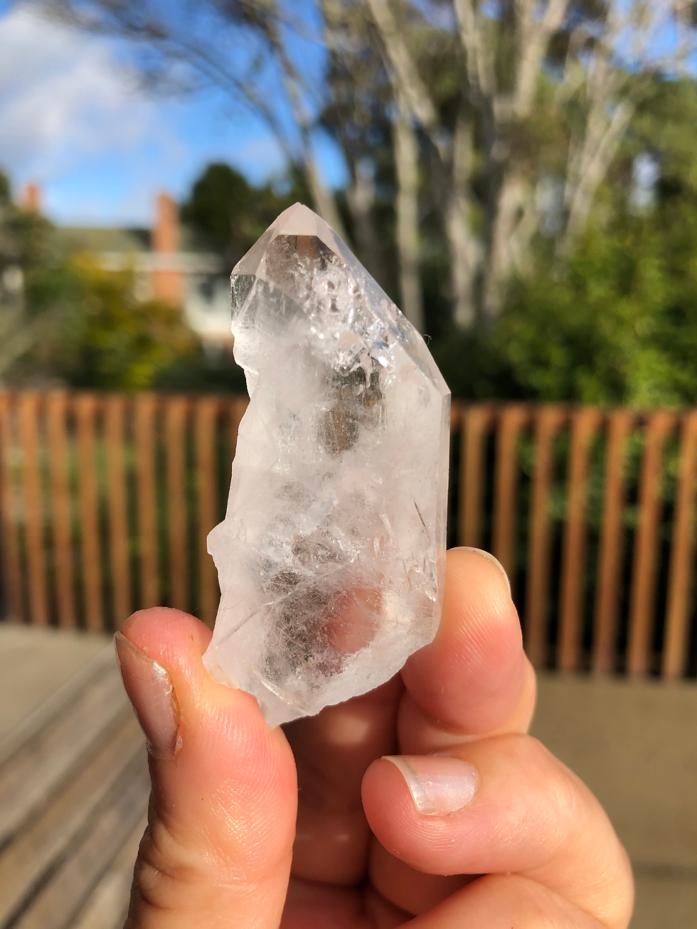 Lemurian Quartz Double Terminated Point