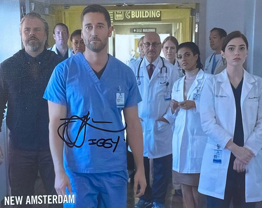 10x8" New Amsterdam Print signed by Tyler Labine